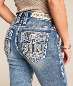 Rock Revival Abelia Universal Stretch Capri Jean Abelia NP202 Hot