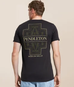 Pendleton Abstract Harding T-Shirt Vintage Black