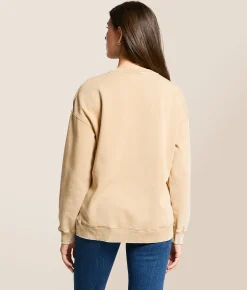 Tops | LIV Outdoor Abstract Landscape Oversized Pullover Cuban Sand