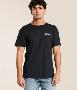 Tops|Graphic T-Shirts | Ariat Abuelo Duro T-Shirt Black