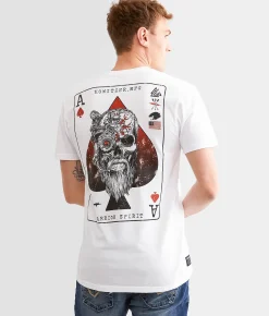 Graphic T-Shirts | Howitzer Ace Card T-Shirt White