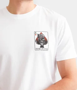 Graphic T-Shirts | Howitzer Ace Card T-Shirt White