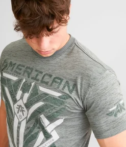 Graphic T-Shirts | American Fighter Acra T-Shirt Sage Dark Sage