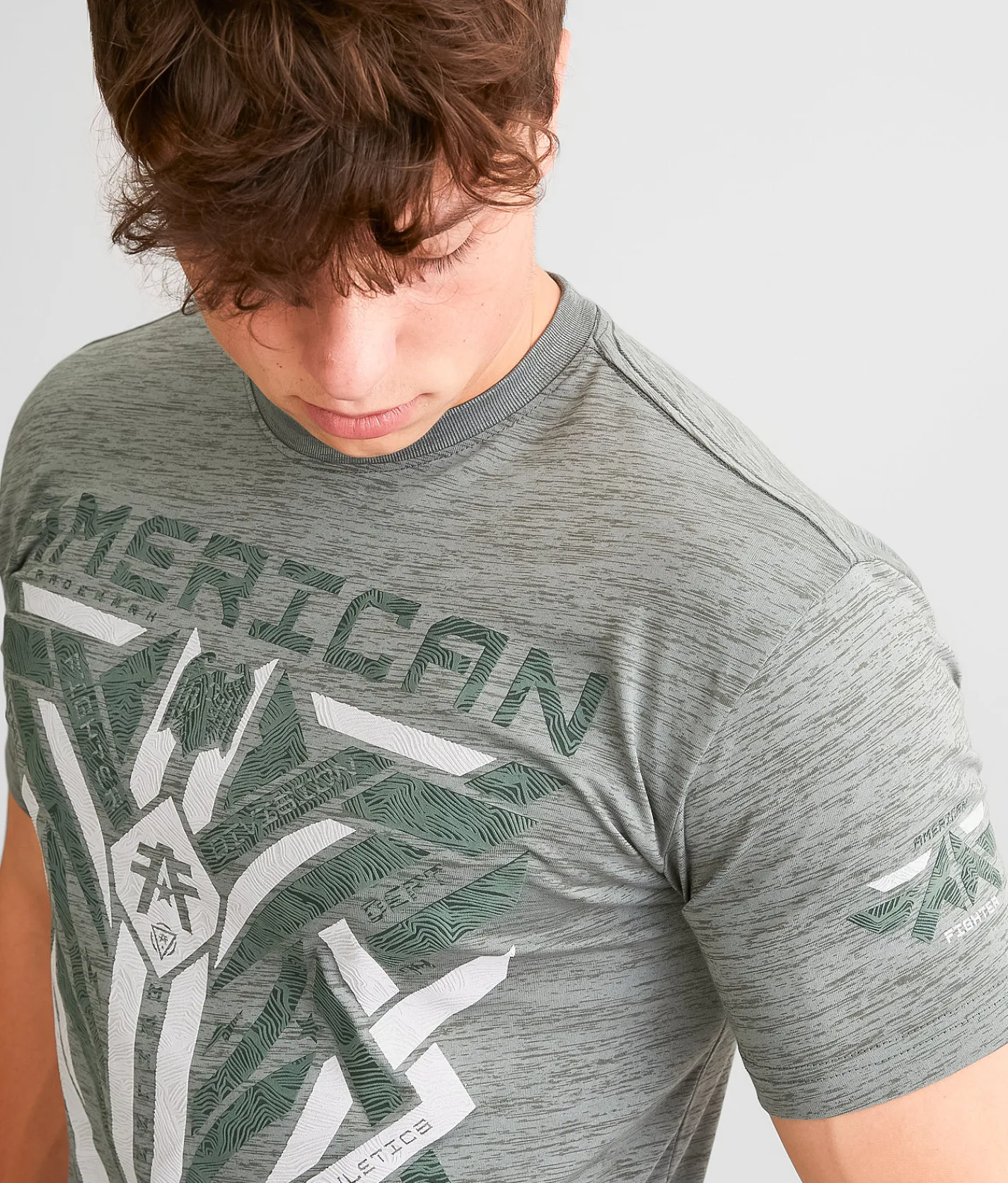 Graphic T-Shirts | American Fighter Acra T-Shirt Sage Dark Sage