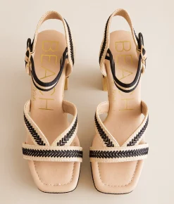 Shoes | Matisse Adelaide Heeled Sandal Natural Black