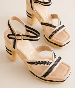 Shoes | Matisse Adelaide Heeled Sandal Natural Black