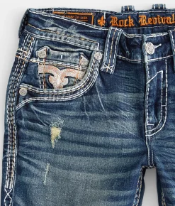 Rock Revival Jeans|Bottoms | Rock Revival Aditya Slim Straight Stretch Jean Aditya SJ203