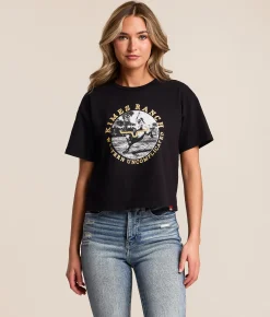 Kimes Ranch Afternoon Rodeo T-Shirt Black Sale