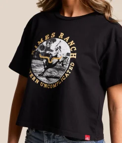 Kimes Ranch Afternoon Rodeo T-Shirt Black Sale