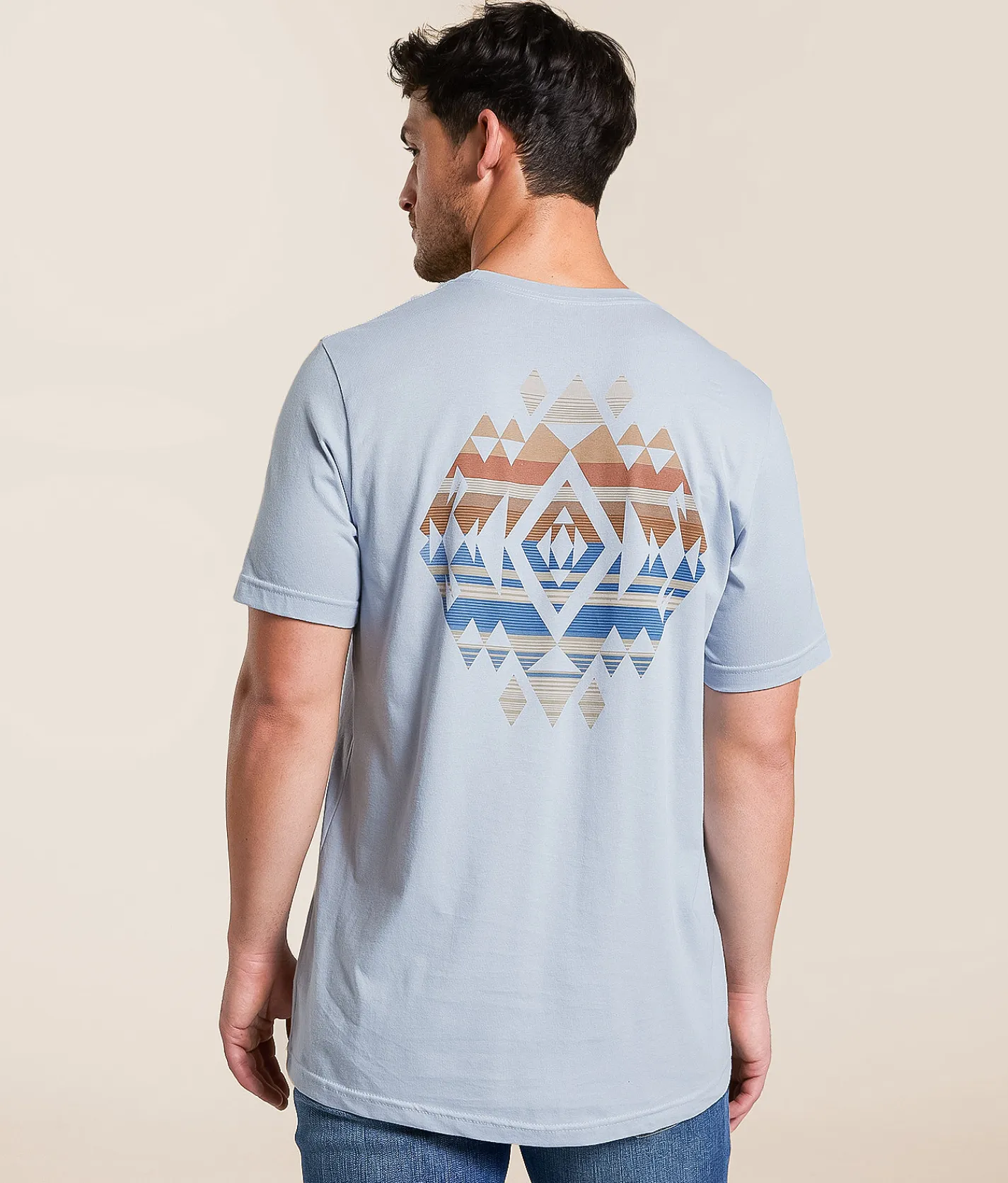 Graphic T-Shirts | Pendleton Agate Beach T-Shirt Light Blue