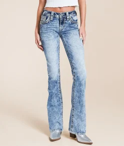 Jeans|Bottoms | Rock Revival Agate Low Rise Boot Stretch Jean Agate B201