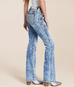 Jeans|Bottoms | Rock Revival Agate Low Rise Boot Stretch Jean Agate B201