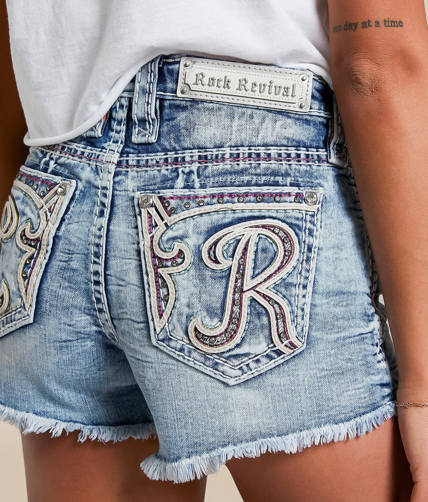 Bottoms|Shorts | Rock Revival Agate Universal Stretch Short Agate NH200