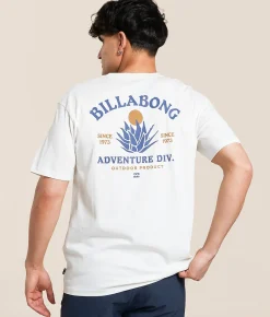 Tops|Graphic T-Shirts | Billabong Agave Adventure Division T-Shirt Off White