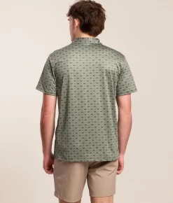 Ariat Agave Fitted TEK Polo Agave Green Best