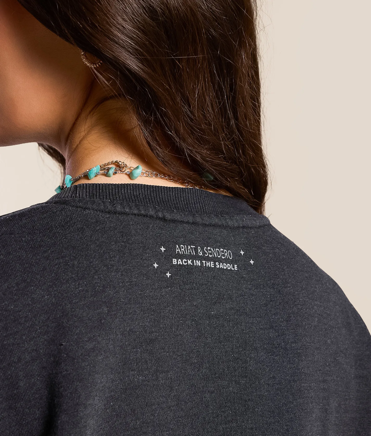 Tops | Ariat x Sendero Provisions Co. Agaves Pullover Black Mineral Wash