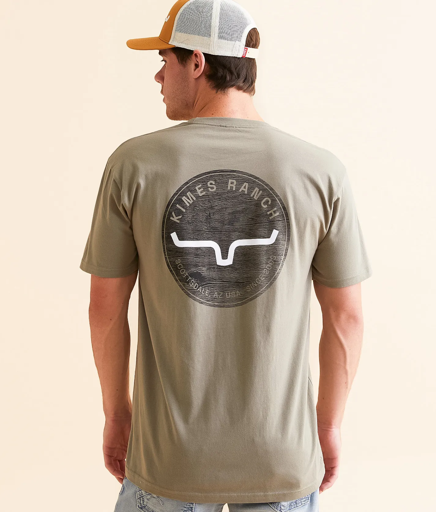 Graphic T-Shirts | Kimes Ranch Aged T-Shirt Warm Grey