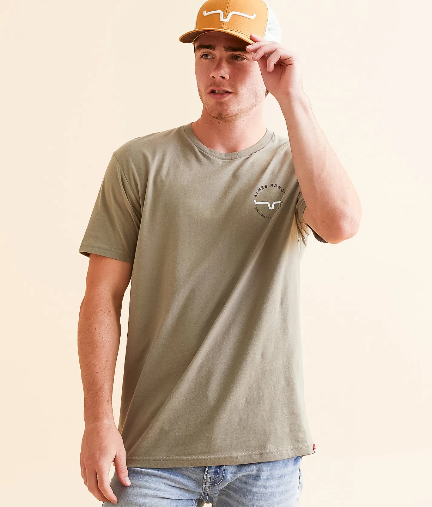 Graphic T-Shirts | Kimes Ranch Aged T-Shirt Warm Grey