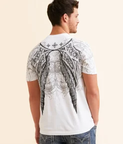 Graphic T-Shirts | Affliction Aguilas T-Shirt White