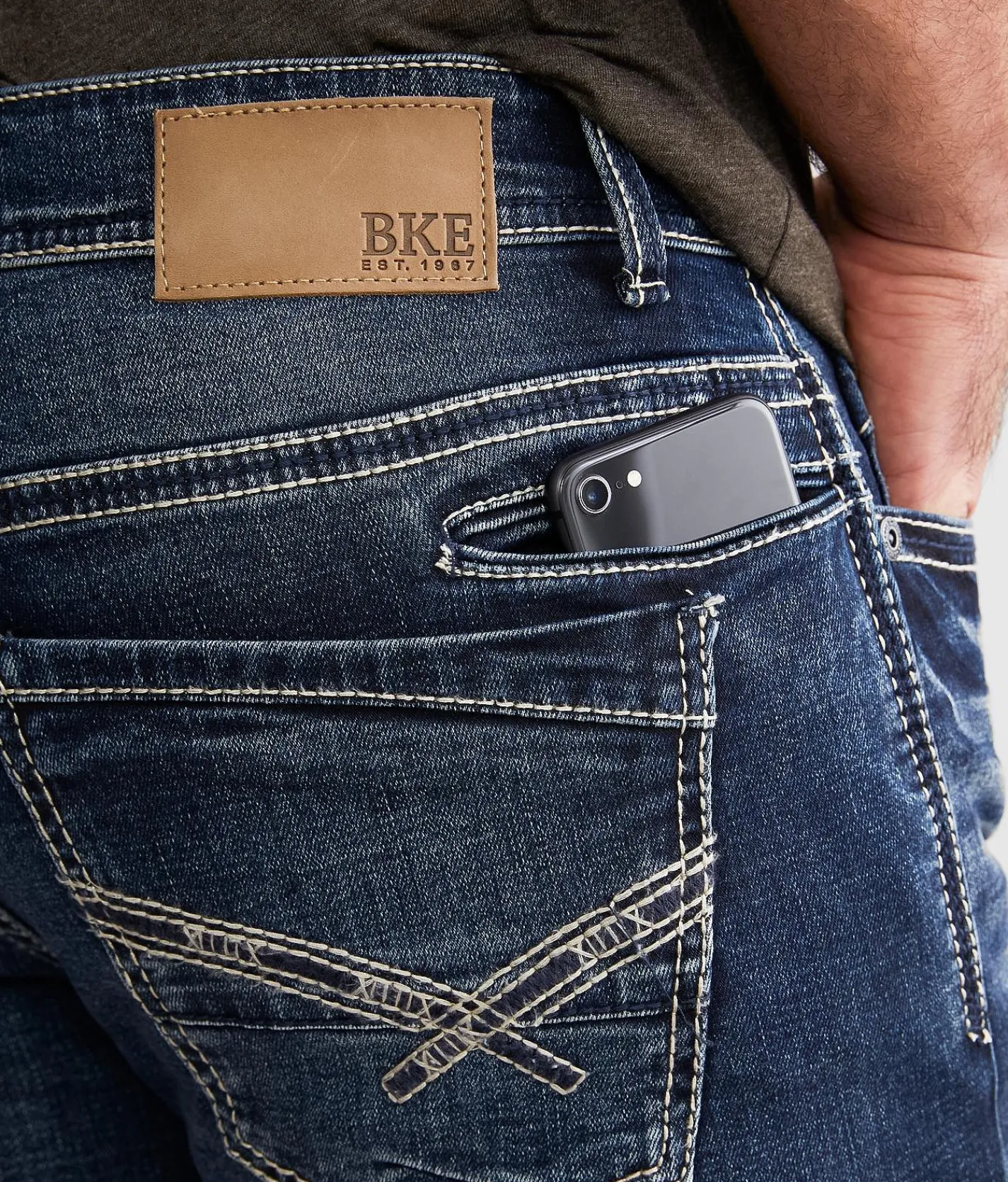 BKE Aiden Boot Stretch Jean Highclere Best