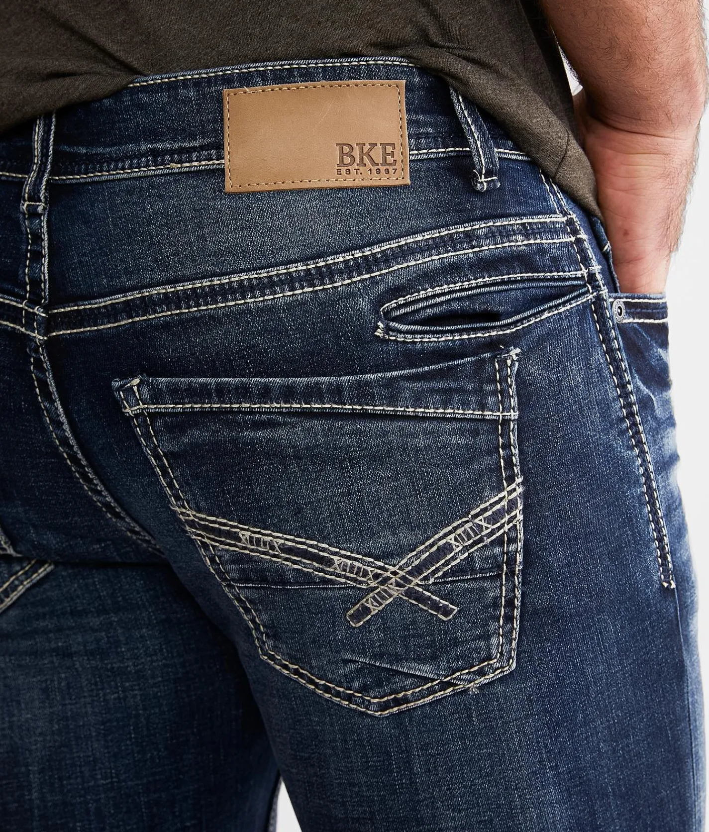 BKE Aiden Boot Stretch Jean Highclere Best