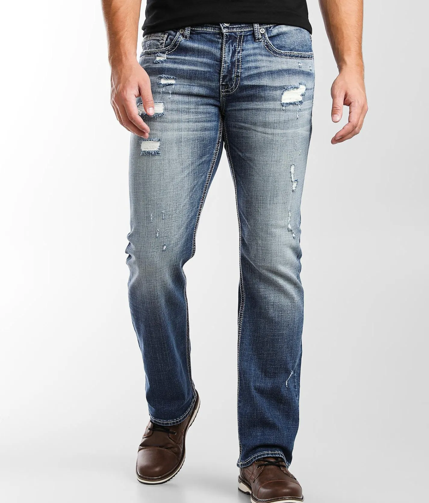 Sale Jeans|Bottoms | BKE Aiden Boot Stretch Jean Cresent
