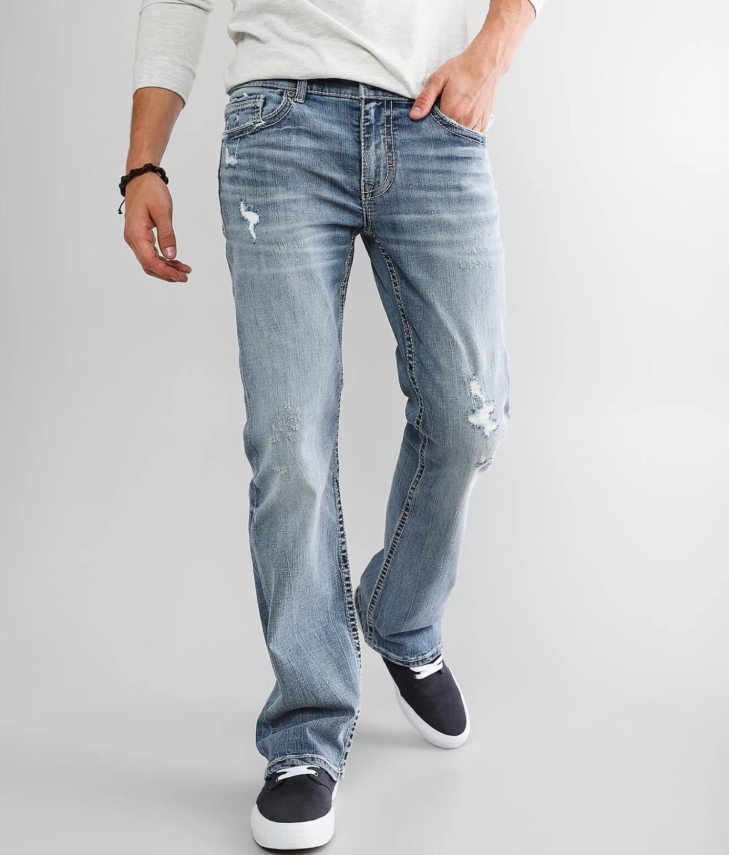 Sale Jeans|Bottoms | BKE Aiden Boot Stretch Jean Percy