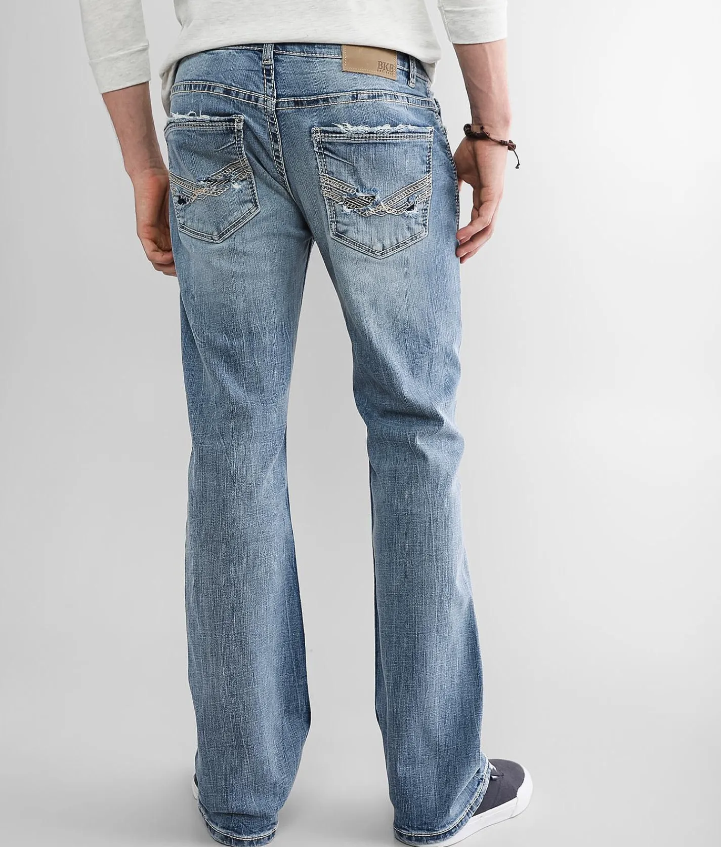 Sale Jeans|Bottoms | BKE Aiden Boot Stretch Jean Percy