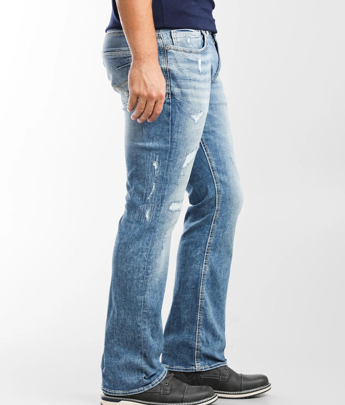 Sale Jeans|Bottoms | BKE Aiden Boot Stretch Jean Krey