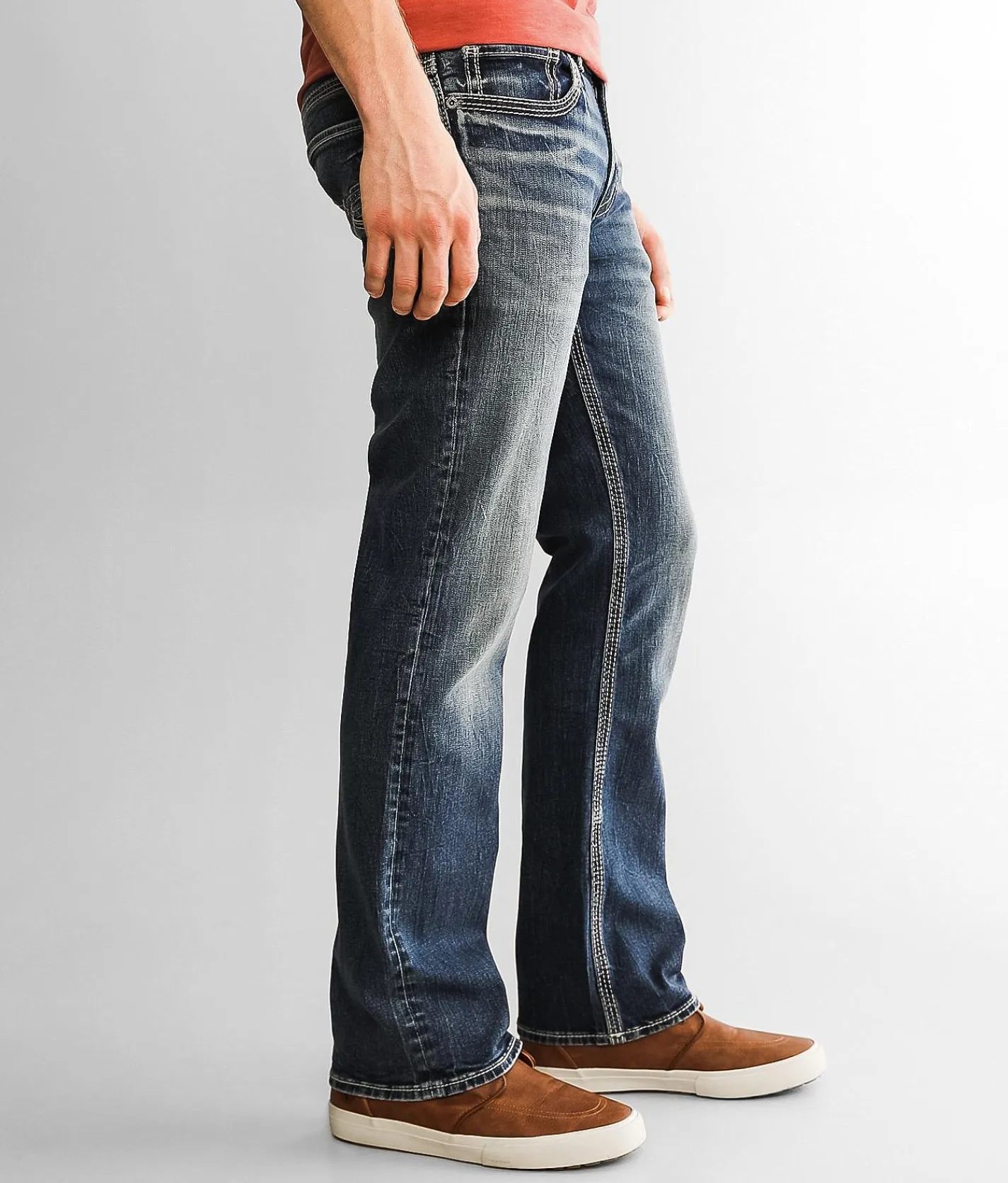 Sale Jeans|Bottoms | BKE Aiden Boot Stretch Jean Shine