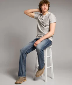 Bottoms|Bke Jeans | BKE Aiden Boot Stretch Jean Shutts