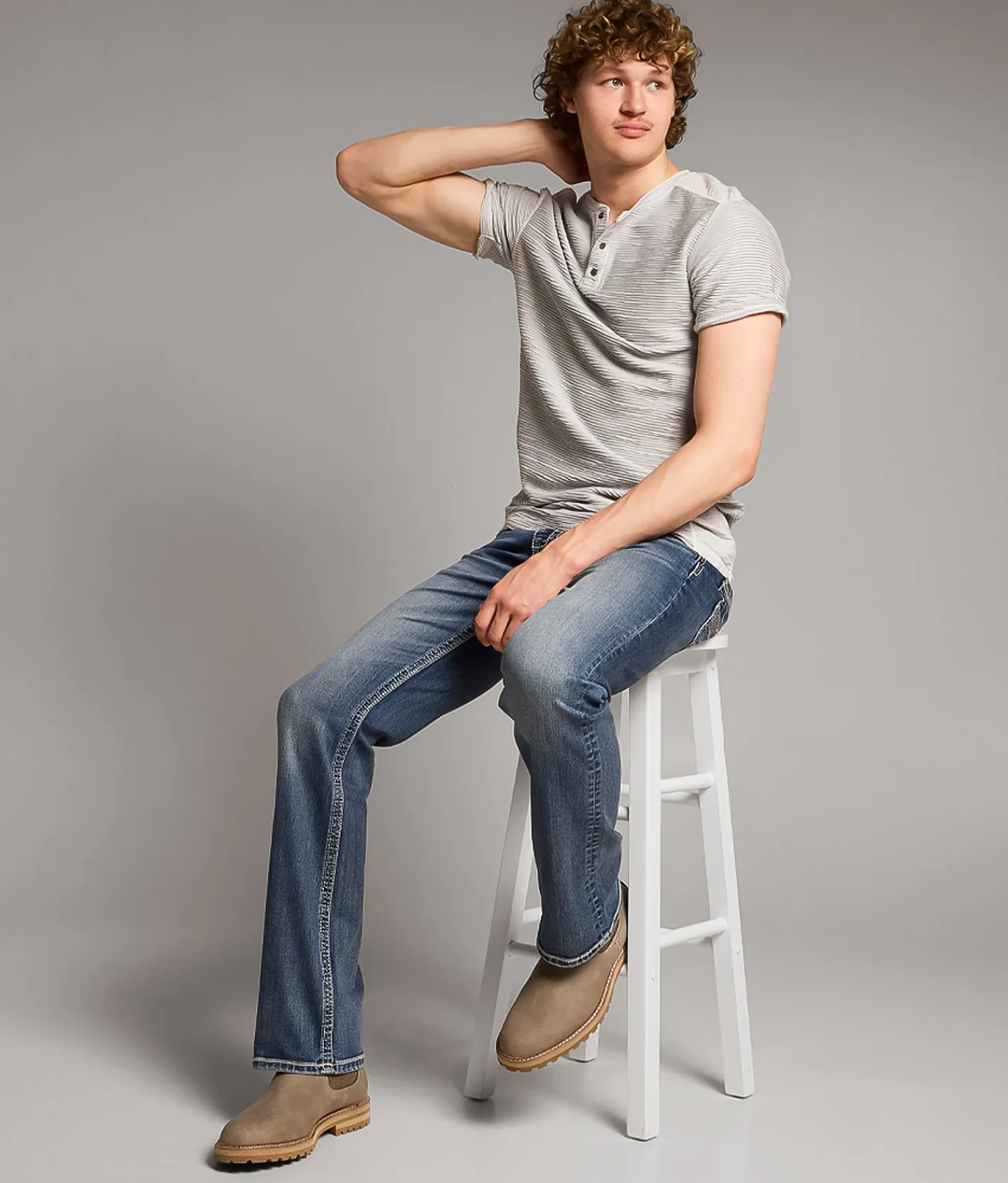 Bottoms|Bke Jeans | BKE Aiden Boot Stretch Jean Shutts