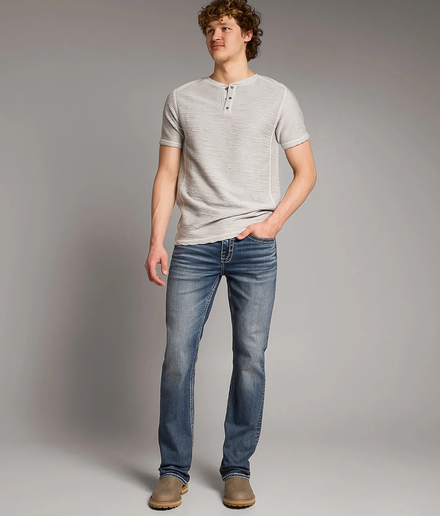 Bottoms|Bke Jeans | BKE Aiden Boot Stretch Jean Shutts