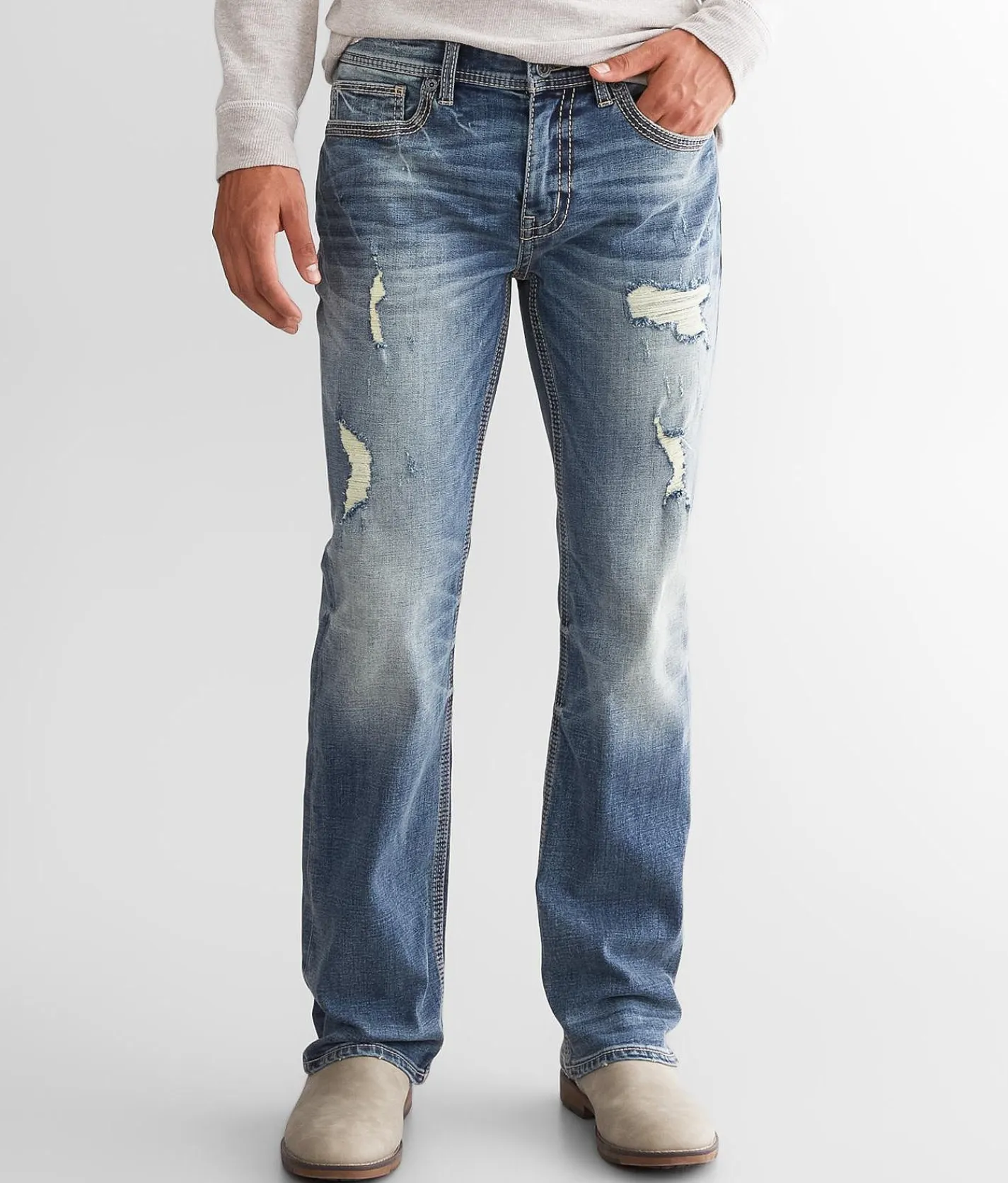 Sale Jeans|Bottoms | BKE Aiden Boot Stretch Jean Mann