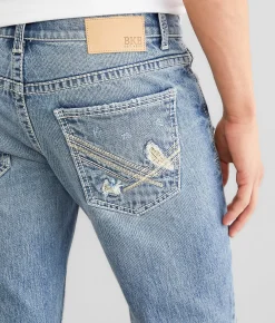 BKE Aiden Boot Stretch Jean Riffel New