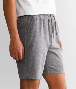 Bottoms|Activewear | BKE Ainsley Performance Knit Short Grey