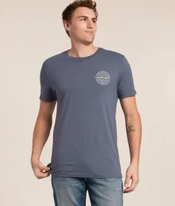 Tops|Graphic T-Shirts | Ariat Airflow Circle T-Shirt Grisalle