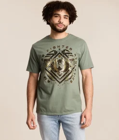 American Fighter Airmont T-Shirt Balsam Green Hot