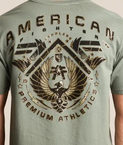 American Fighter Airmont T-Shirt Balsam Green Hot