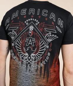 Graphic T-Shirts | American Fighter Airmount T-Shirt Black Red