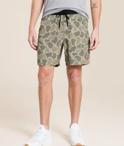 Florence Marine X Airtex Performance Stretch Short Burnt Olive Camo Sale