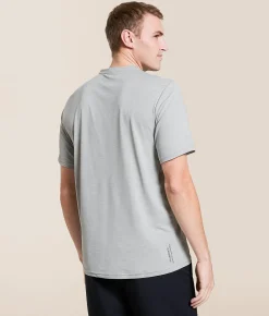 Florence Marine X Airtex Performance T-Shirt Light Heather Grey Discount