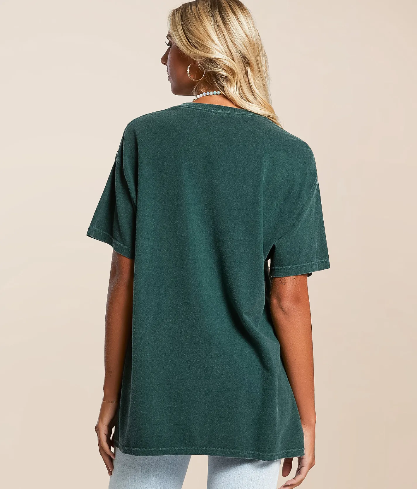 Tops | MANHEAD Alanis Morissette Band Oversized T-Shirt Khaki Green