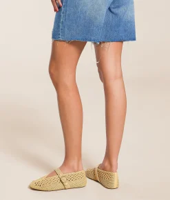 Steve Madden Alara Raffia Shoe Natural Raffia Sale