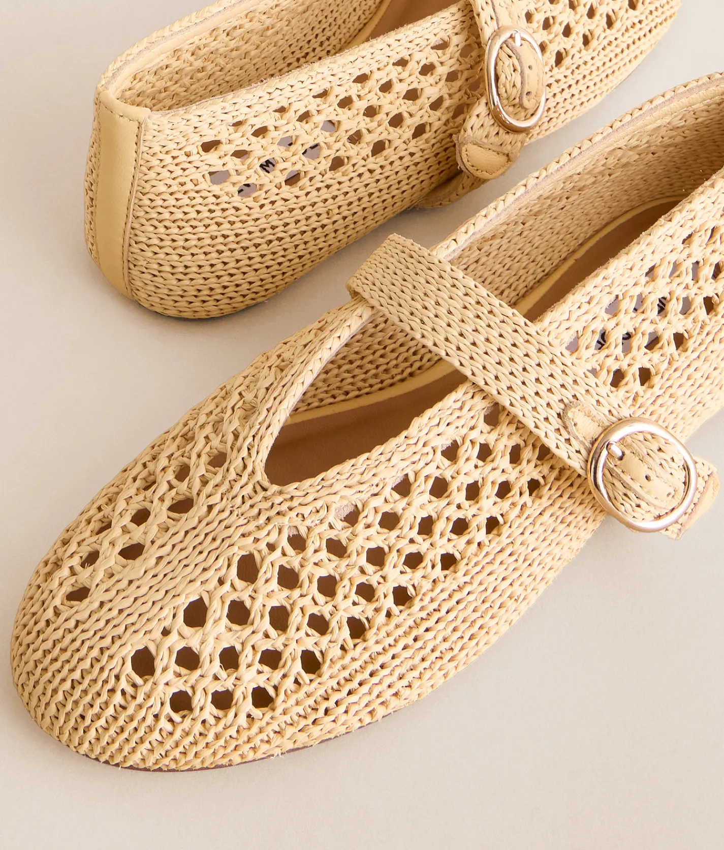 Steve Madden Alara Raffia Shoe Natural Raffia Sale