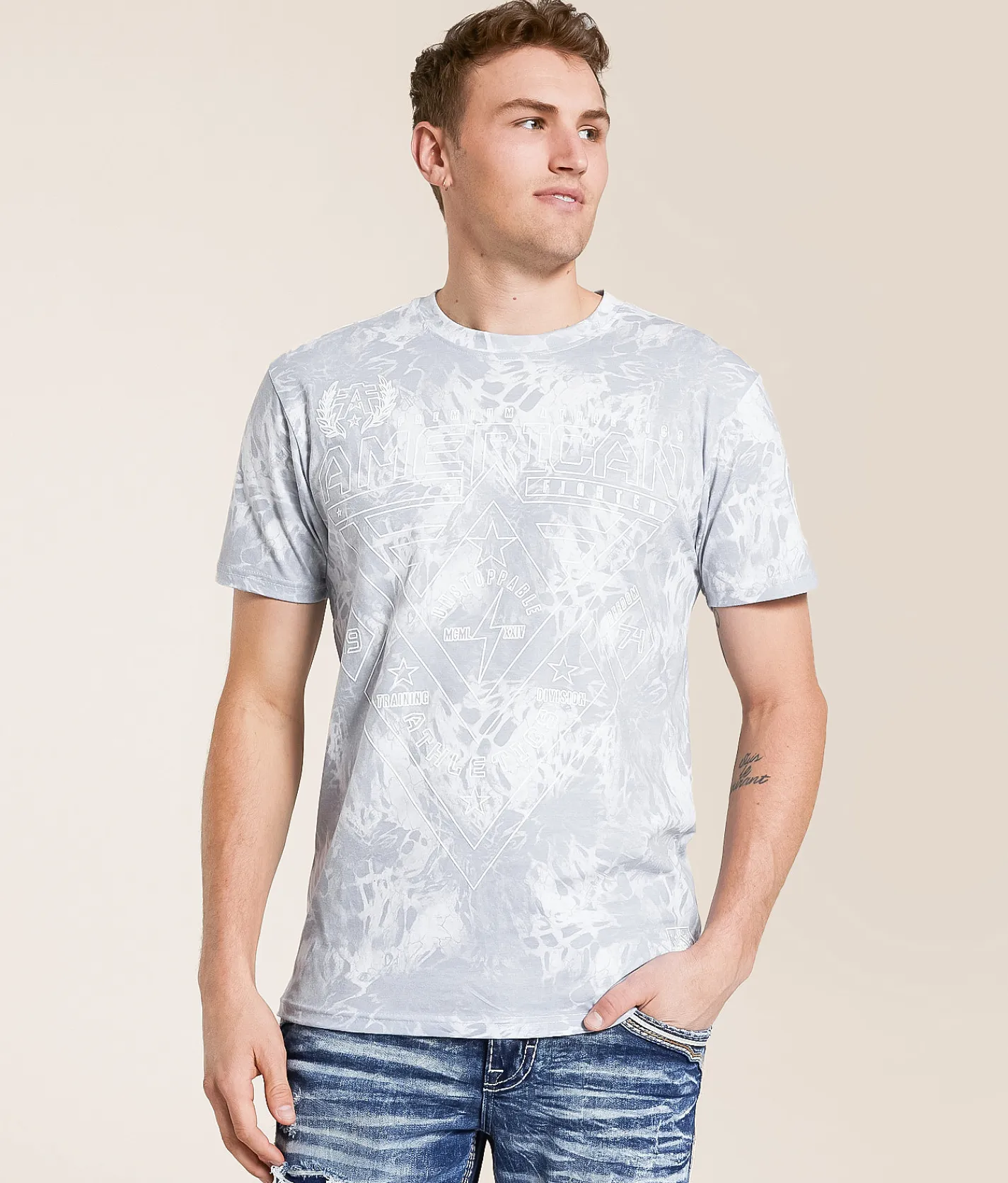 American Fighter Alaska T-Shirt White Discount