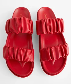 Qupid Albina Sandal Red Hot