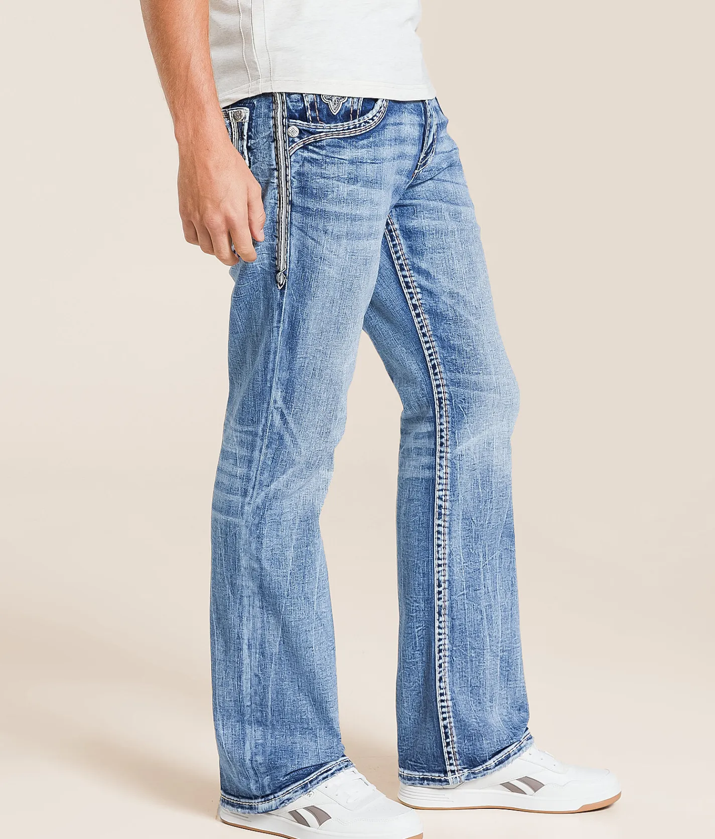 Rock Revival Jeans|Bottoms | Rock Revival Alcyone Slim Boot Stretch Jean Alcyone SB202