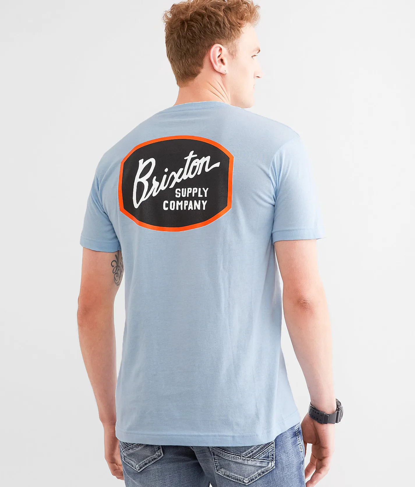 Brixton Aldridge T-Shirt Chinios Green