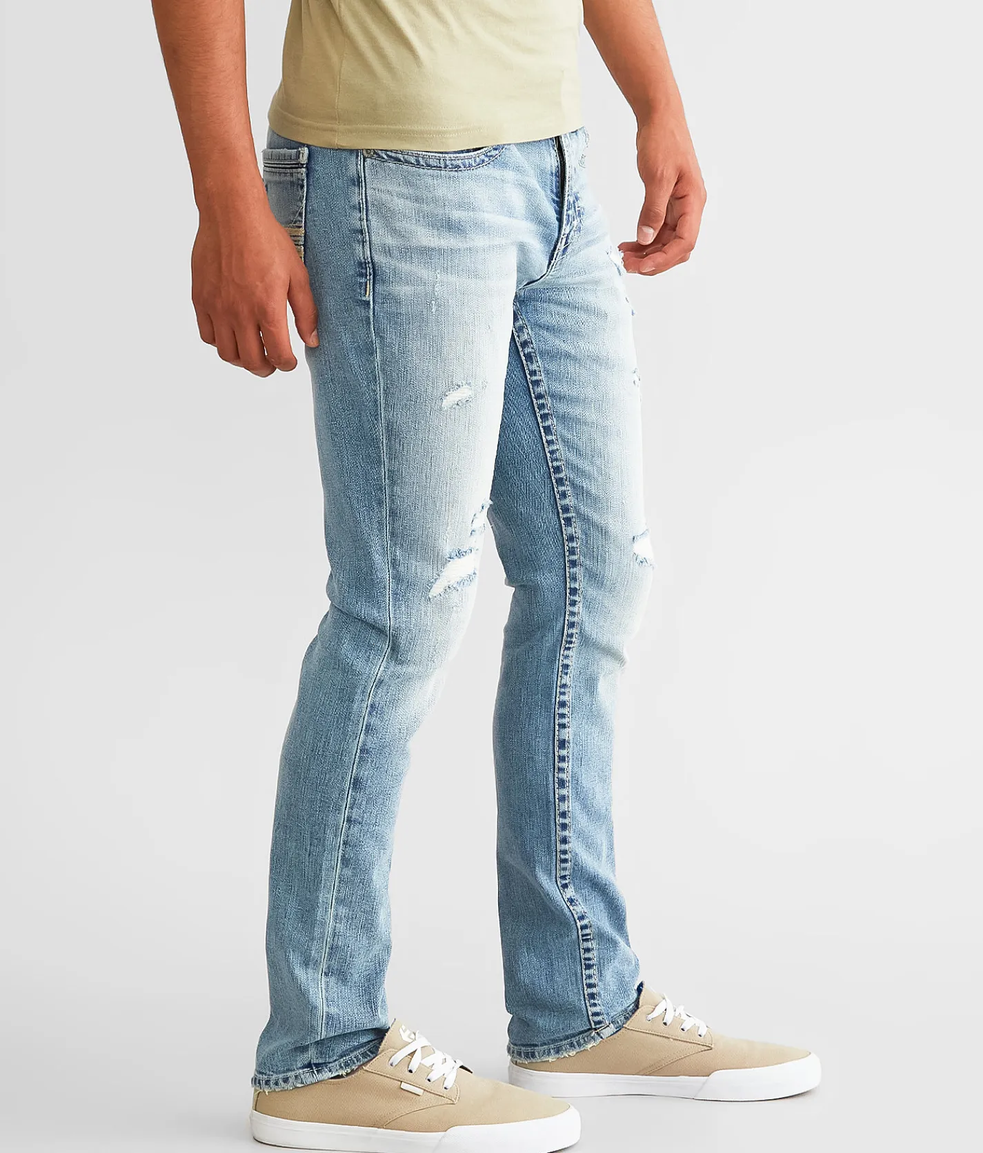 BKE Alec Skinny Stretch Jean Fish Discount